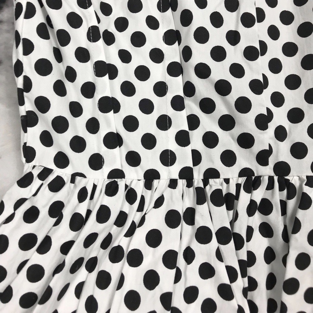 Greysn Polka Dot Puff Sleeve Button Down Shirt 🖤 - Picture 5 of 5